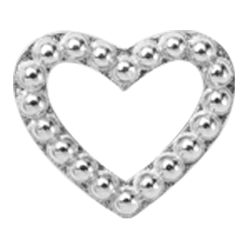 Image of Christina Collect Heart Dots sølv charm